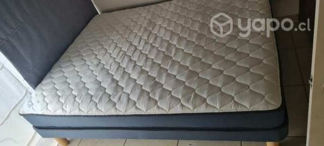 Cama Europea Cic 2 plazas poco uso