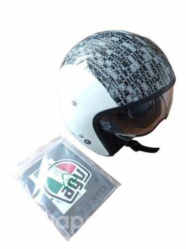 Casco Abierto Moto Agv Talla Xxs Usado
