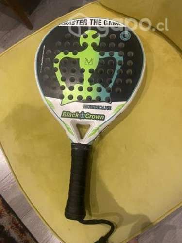 Pala de Padel black crown