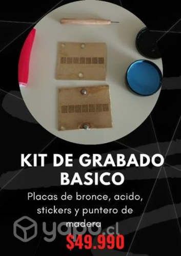 Kit de grabado de patentes en vidrios