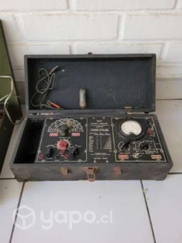 Antigüedad, Máquina probador de tubos de Radio