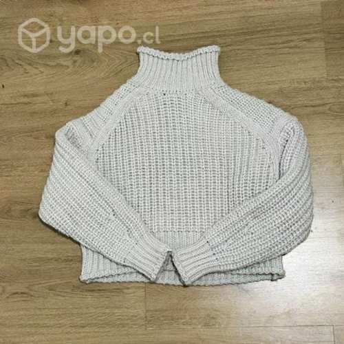 Sweater como nuevo lana gruesa S-M