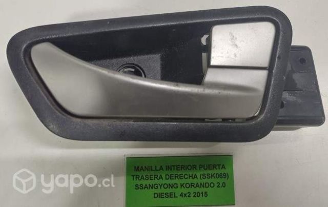 Manilla Interior Puerta Trasera Derecha SSangyong