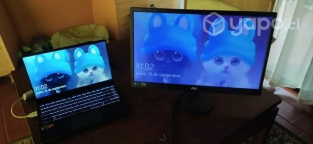 Monitor led AOC de 21'' $conversable