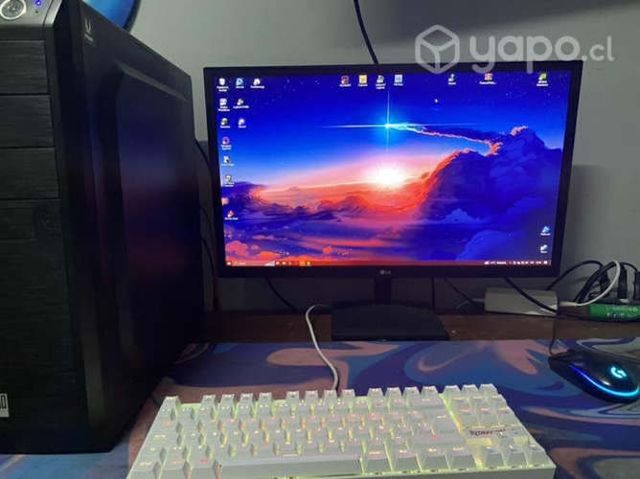 Pc gamer+monitor 75hz