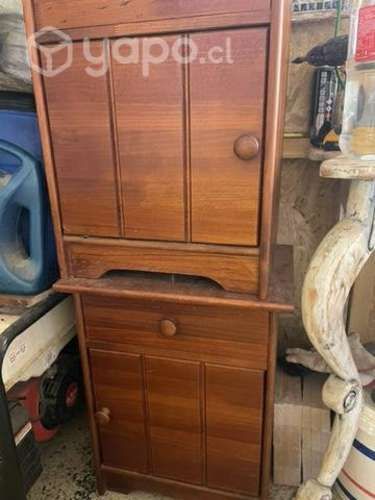 2 Veladores más respaldo de 2 plazas