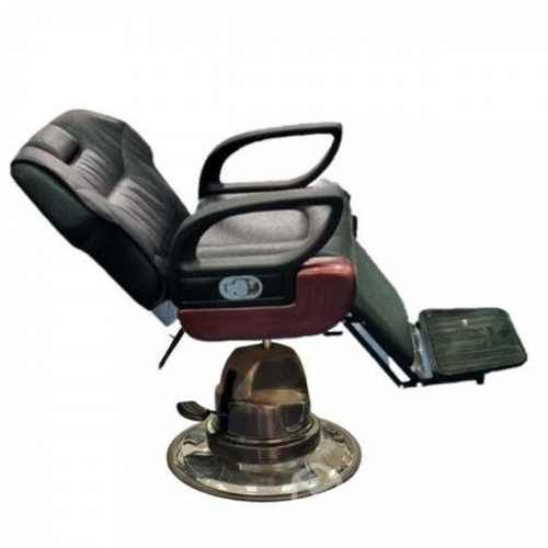 Silla de barberia con reposa pies reclinable
