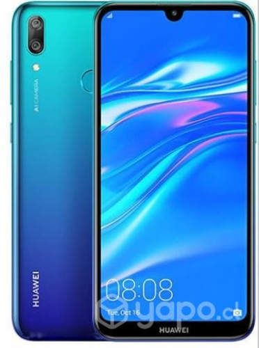 HUAWEI Y7 2019 32 GB AZUL, Usado. +Micro SD 32GB