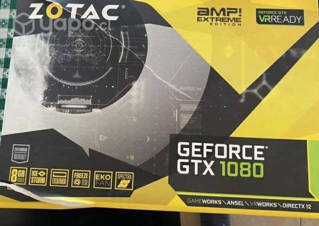 Gtx 1080 zotac amp extreme