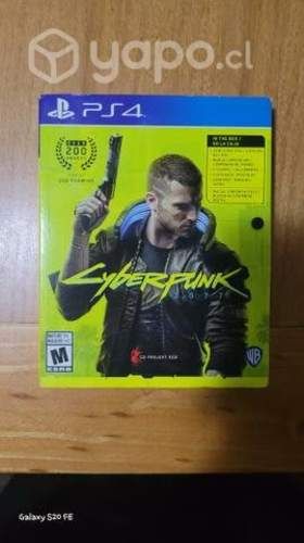 CyberPunk 2077 Ps4 edicion coleccionista abierto