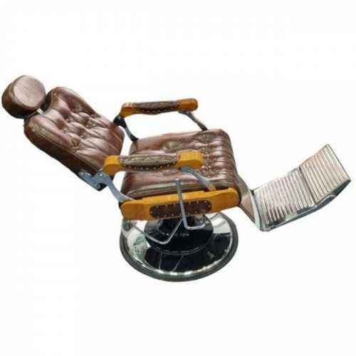 Silla de barberia con reposa pies reclinable
