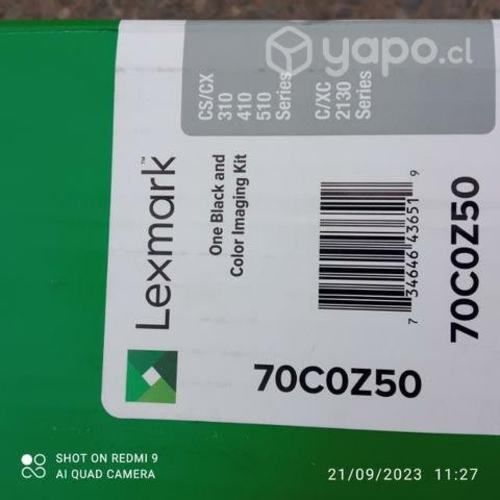 Kit Lexmark 70c0z50 completo original