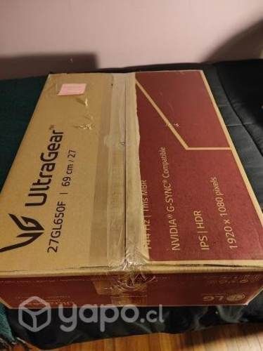 Monitor Gamer LG 27gl650f Led 27 Negro 100v/240v