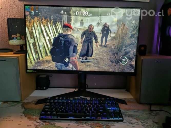 Monitor Gamer LG 27gl650f Led 27 Negro 100v/240v