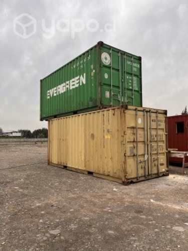 Container marítimo 20 pie stock
