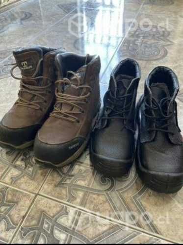 Zapatos de seguridad semi nuevos