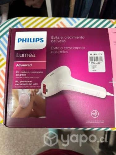 Depiladora luz pulsada philips lumea
