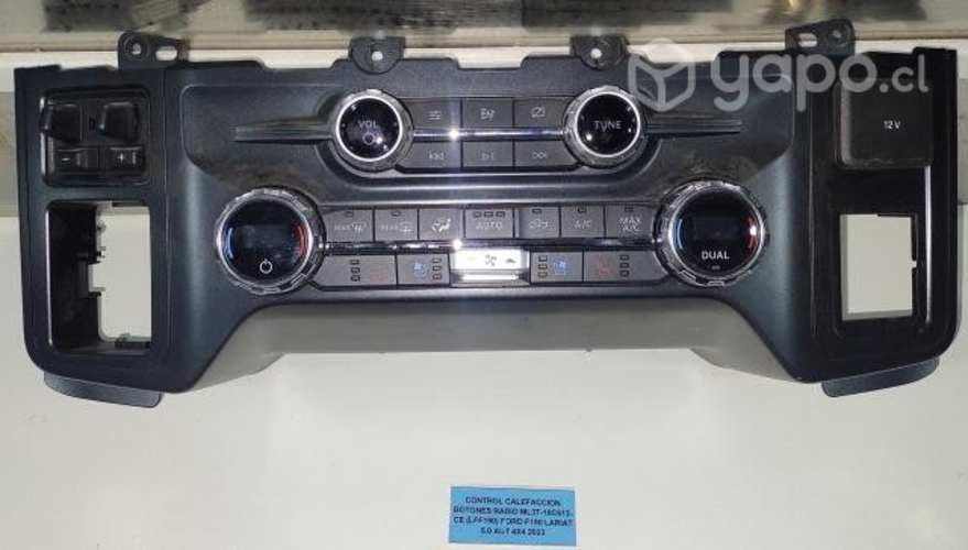 Control Calefacción Botones Radio Ford F150 Lariat