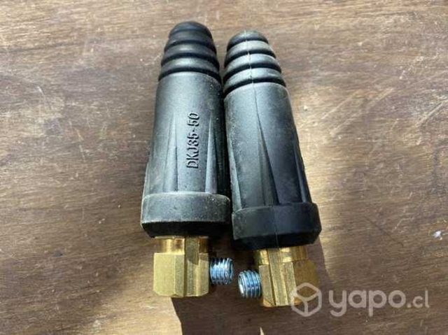 Conector rápido macho máquina de soldar