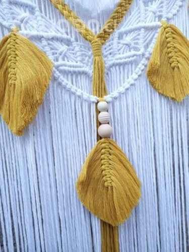 Mural de macrame