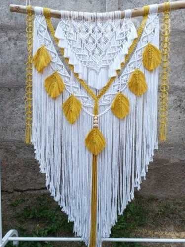 Mural de macrame