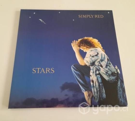 Vinilo Simply Red &quot;Stars&quot; (azul) como nuevo