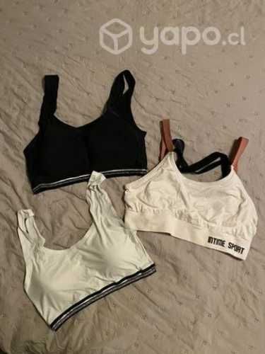 Tres sostenes deportivos l