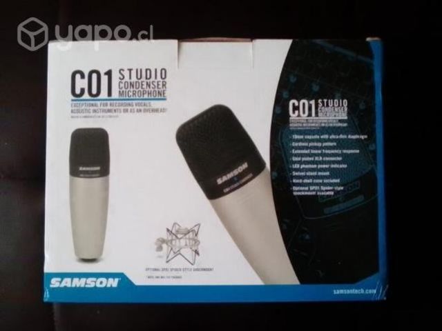 Micrófono de Condensador Samson C01 (seminuevo)