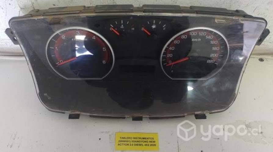 Tablero Instrumentos SSangyong New Actyon 2020