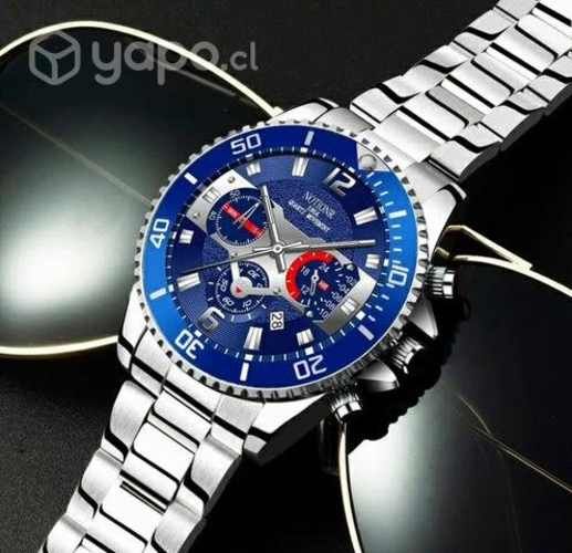 Reloj Nationtr Acero Inoxidable