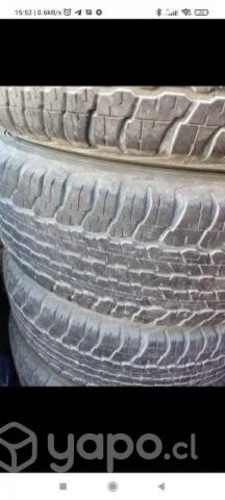 4 Neumáticos aro 295/65 R17