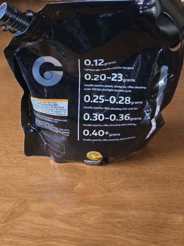 Balines para Airsoft 0.24g