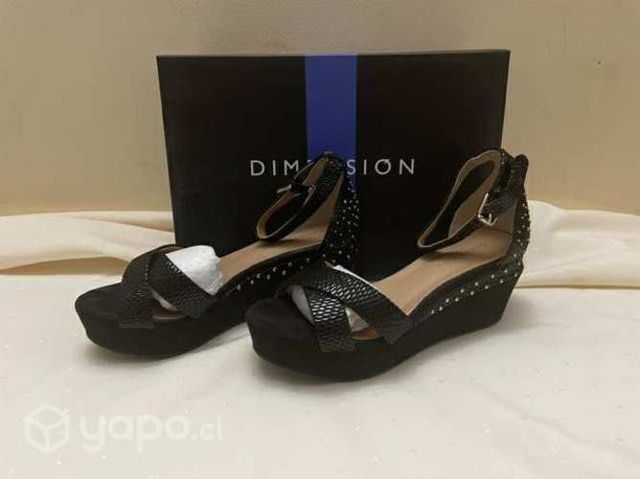 Sandalias Pitón número 38 de cuero