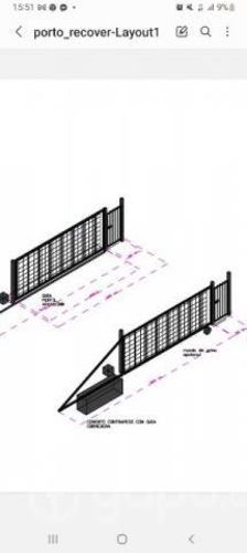 Porton corredizo y electricos