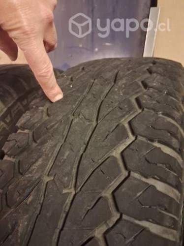 4 neumaticos 235/75/r15 impecables