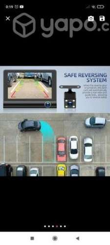 Cámara Para Auto 3 En 1 Frontal Trasera Y Tablero