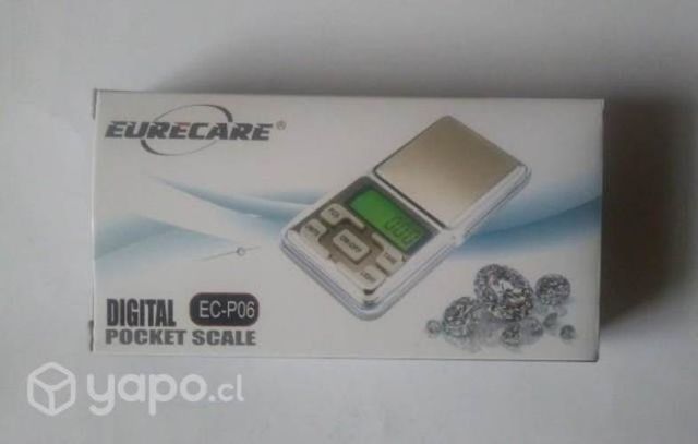 PESAS GRAMERAS de 3 dígitos, incluyen pilss/manual