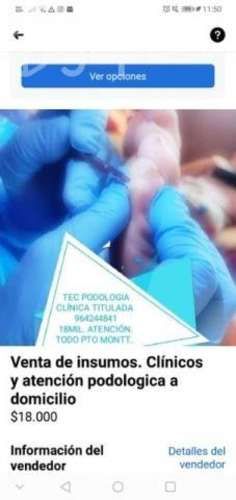 Técnico Podologia clínica