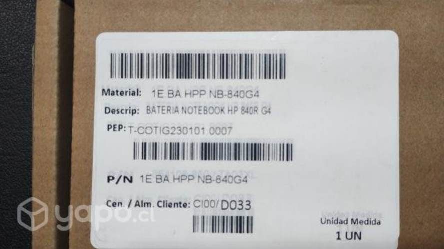 Batería Hp 840r