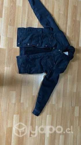 Chaqueta de mezclilla con Chiporro Barbados