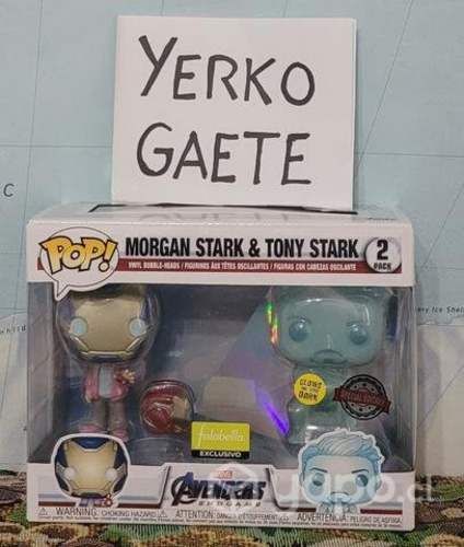 Funko Iron Man y Morgan