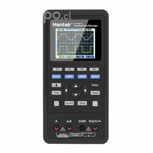 Osciloscopio Hantek 2D72 + Generador + Multimetro