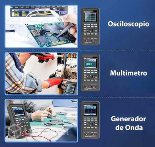 Osciloscopio Hantek 2D72 + Generador + Multimetro