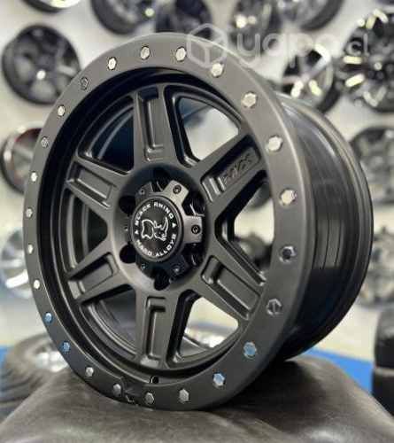 Llantas 17x9 6x139 Black Rhino negro mate