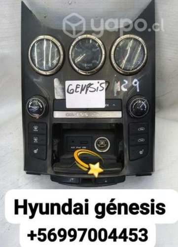 Panel relojes aire acondicionado hyundai génesis