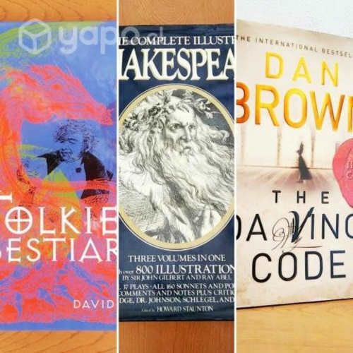 TOLKIEN / SHAKESPEARE / DAN BROWN / En inglés