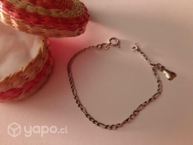 Pulsera Plate Niña 15cms Con sello de autenticidad