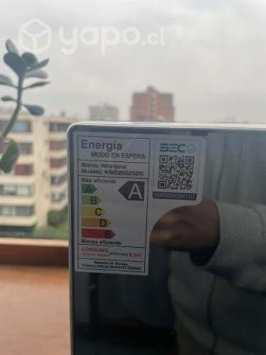 Microondas Whirlpool Digital 20 Lts