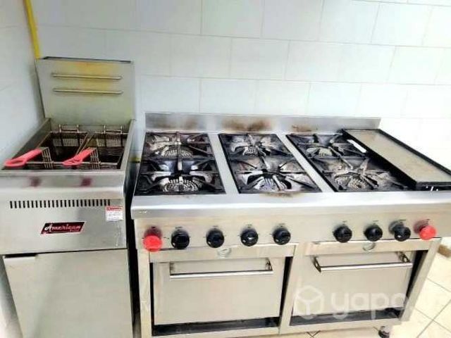 Maquinarias para local de comida