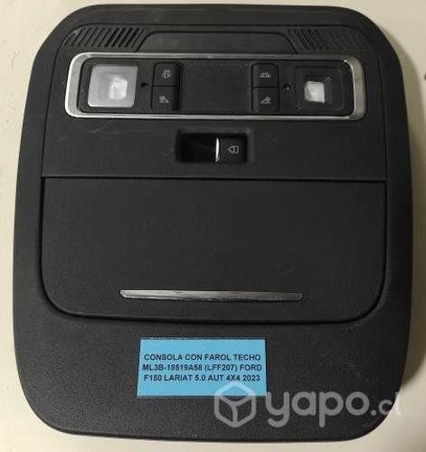 Consola Con Farol Techo Ford F150